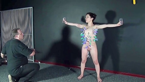 Tiny Short-haired teen 18+ In Kinky Bdsm Session