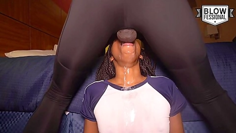 Black teen 18+ Throat G O A T