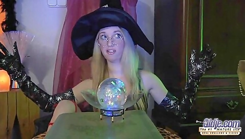 Perfect teen 18+ Blowjob And Pussy Fucking With Fortune Teller