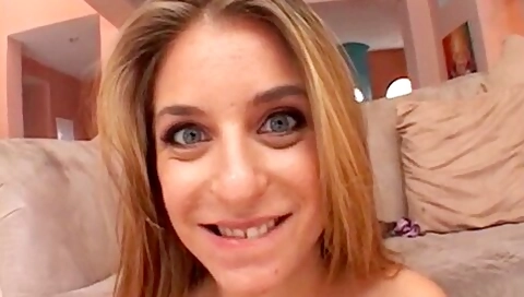 Horny German teen 18+ With An Amazing Slim Body Gets Sprayed With Cum
