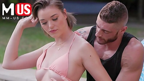 Famous Pornstar Gets Fucked Hard By The Pool