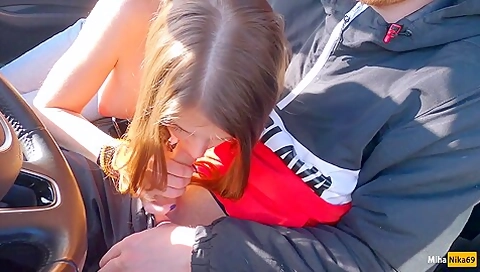 Cute Girl-hitchhiker Agreed To Give A Blowjob For Money - Teaser Video